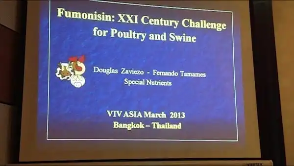 Fumonisin: XXI Century Challenge for Poultry and Swine. D. Zaviezo (Special Nutrients)